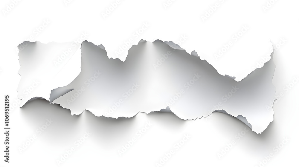 Torn paper hole shaped on grunge background with burnt edges Torn paper hole shaped on grunge background with burnt edges