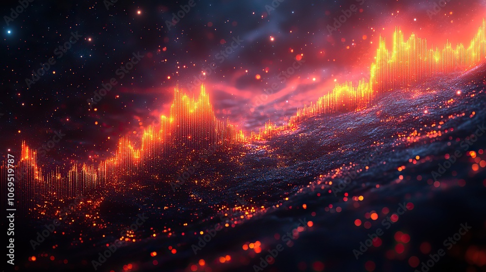 A 3D style banner showcasing financial crypto with a realistic visual approach, emphasizing stock market investments in the design. A 3D style banner showcasing financial crypto with a realistic visual approach, emphasizing stock market investments in the design.
