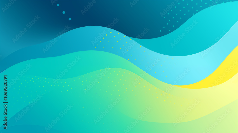 Fototapeta premium abstract blue wave background