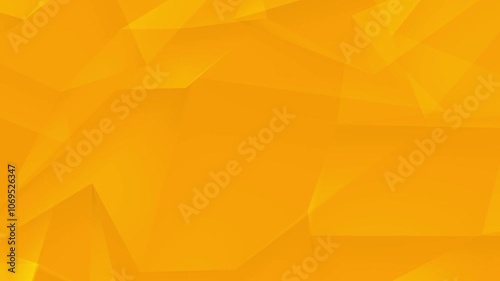 Gold Abstract Geometric Polygon Motion Background	