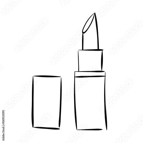 Lipstick with lid