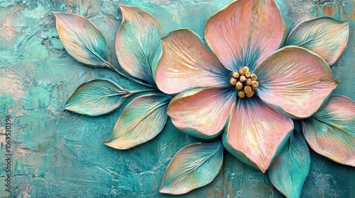 Wallpaper Mural Soft Pastel Abstract Floral Design Perfect for Artistic Projects Torontodigital.ca