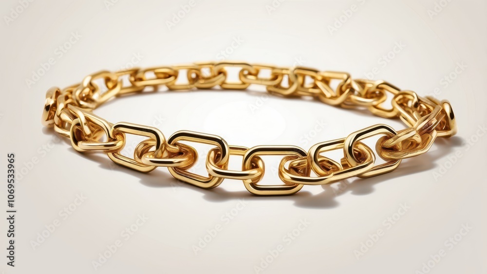 A_gold_chain_isolated_on_a_transparent A_gold_chain_isolated_on_a_transparent