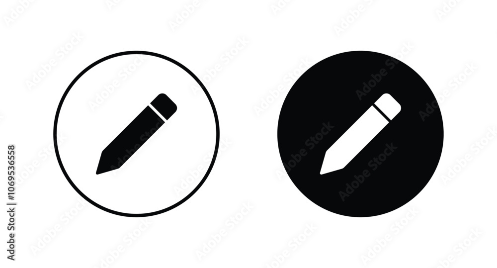 Pencil Icon vector. Edit icon symbol vector Pencil Icon vector. Edit icon symbol vector