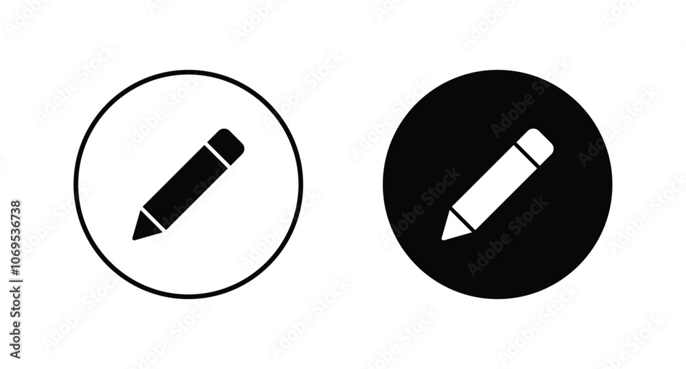 Pencil Icon vector. Edit icon symbol vector Pencil Icon vector. Edit icon symbol vector