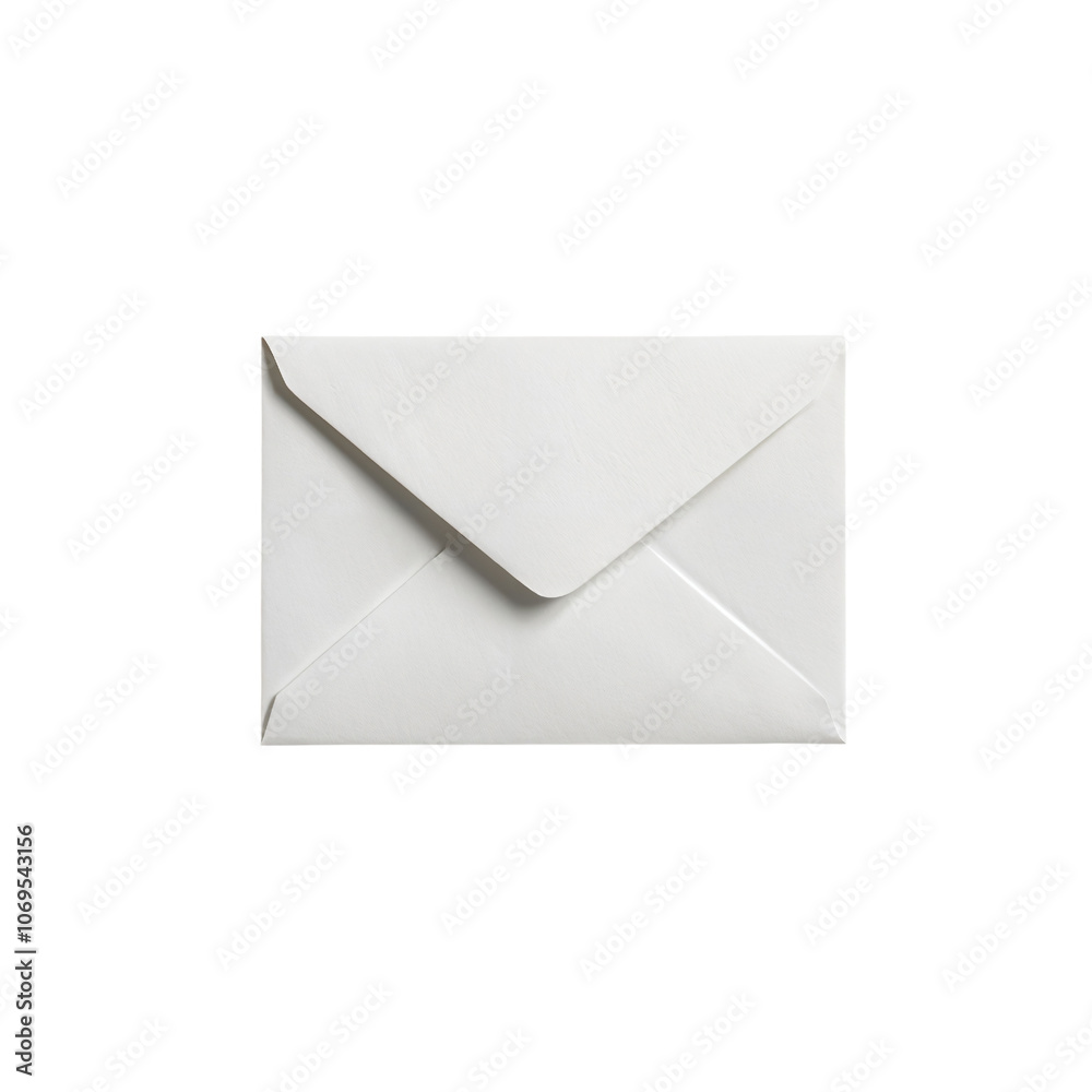 A pristine white envelope rests against a solid black background, symbolizing communication and connection with a subtle elegance that captivates the viewer's attention. A pristine white envelope rests against a solid black background, symbolizing communication and connection with a subtle elegance that captivates the viewer's attention.