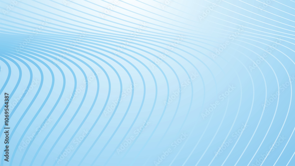 Blue white gradient abstract background with curve stripes line for backdrop Blue white gradient abstract background with curve stripes line for backdrop