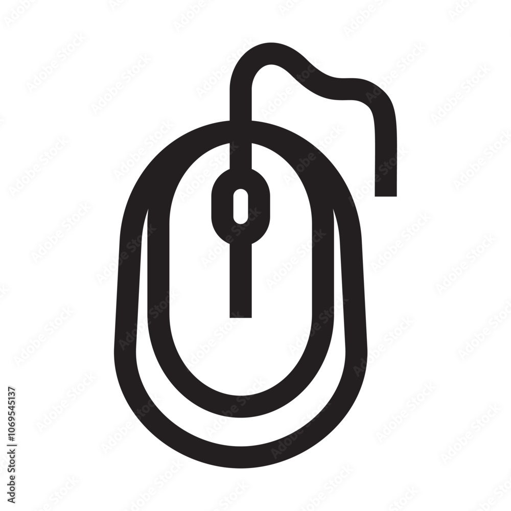 A sleek, minimalist computer mouse icon with smooth contours, representing a modern, ergonomic design. The icon displays a streamlined shape with a simple, two-button layout and subtle scroll wheel. A sleek, minimalist computer mouse icon with smooth contours, representing a modern, ergonomic design. The icon displays a streamlined shape with a simple, two-button layout and subtle scroll wheel.