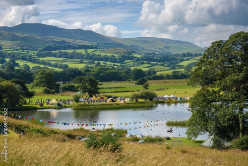 Eisteddfod Cultural Gathering in Scenic Landscape photo