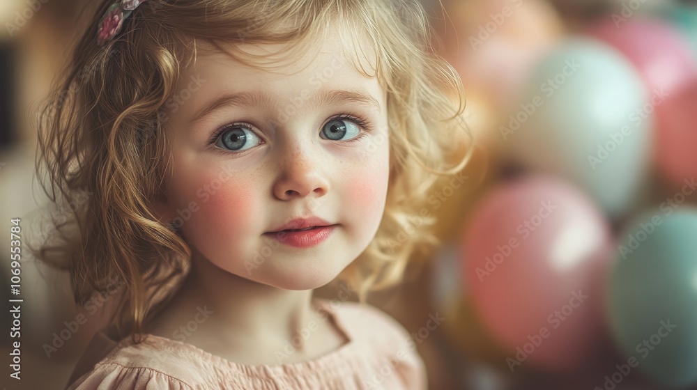 Children party photography portrait. Children party photography portrait.