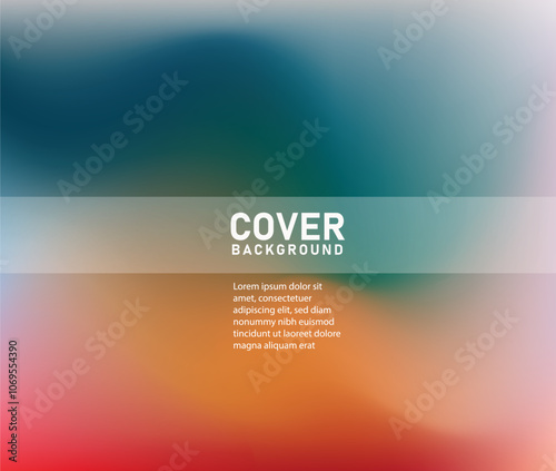 COVER COLOR HALFTONE BACKGROUND