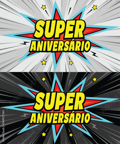 Illustration Style Speech Balloon comics, colecão, Super, super heros, homem, quadrinhos, festa de aniversario, baloes, vector, coleção, vazio, explosão, fala, expressão, gibi