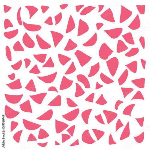 pink stain pattern illustration