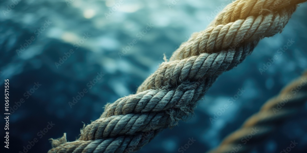 Rope and Ripples: A Maritime Microstock Title Rope and Ripples: A Maritime Microstock Title