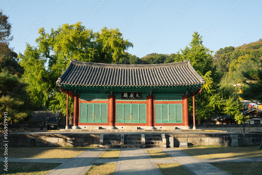 Jeonju Hanok Village Jeonju Hyanggyo Local Confucian School in Jeonju, Korea