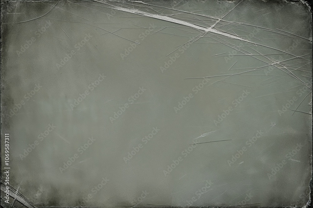 Obraz premium Shabby Muted Screen with Scratch and Grit Overlay for Textured Background