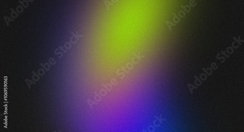 Abstract grainy gradient texture background, soft vibrant blue purple green colors noisy texture, vibrant color flow shaped, from light to dark, glowing, website header design, banner, poster