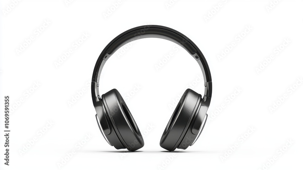 headphones isolated on white background