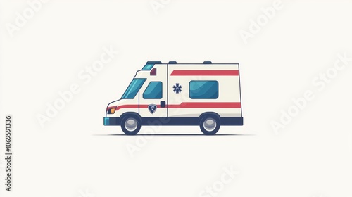 ambulance car illustration