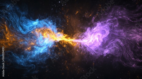 Cosmic Dance of Colors