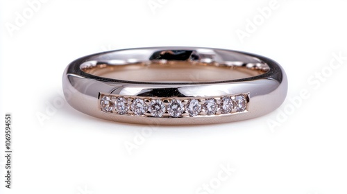 Elegant diamond engagement ring