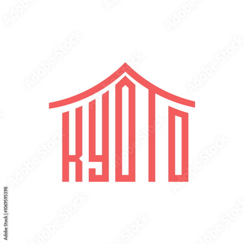 Kyoto Typography Logo Design