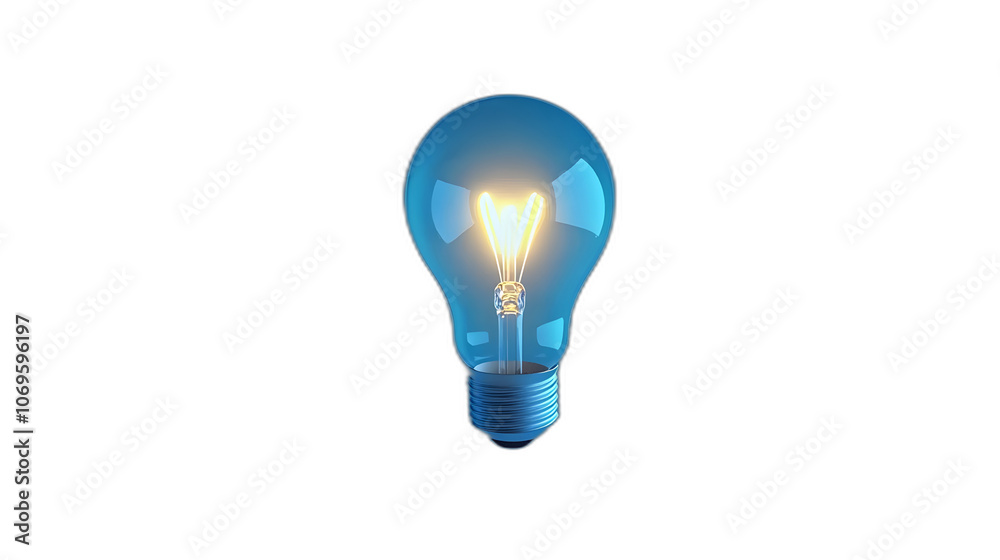 A symbolic light bulb hovering, with a faint glow inside, representing an idea or innovation, 4k resolution, no background, no shadow A symbolic light bulb hovering, with a faint glow inside, representing an idea or innovation, 4k resolution, no background, no shadow
