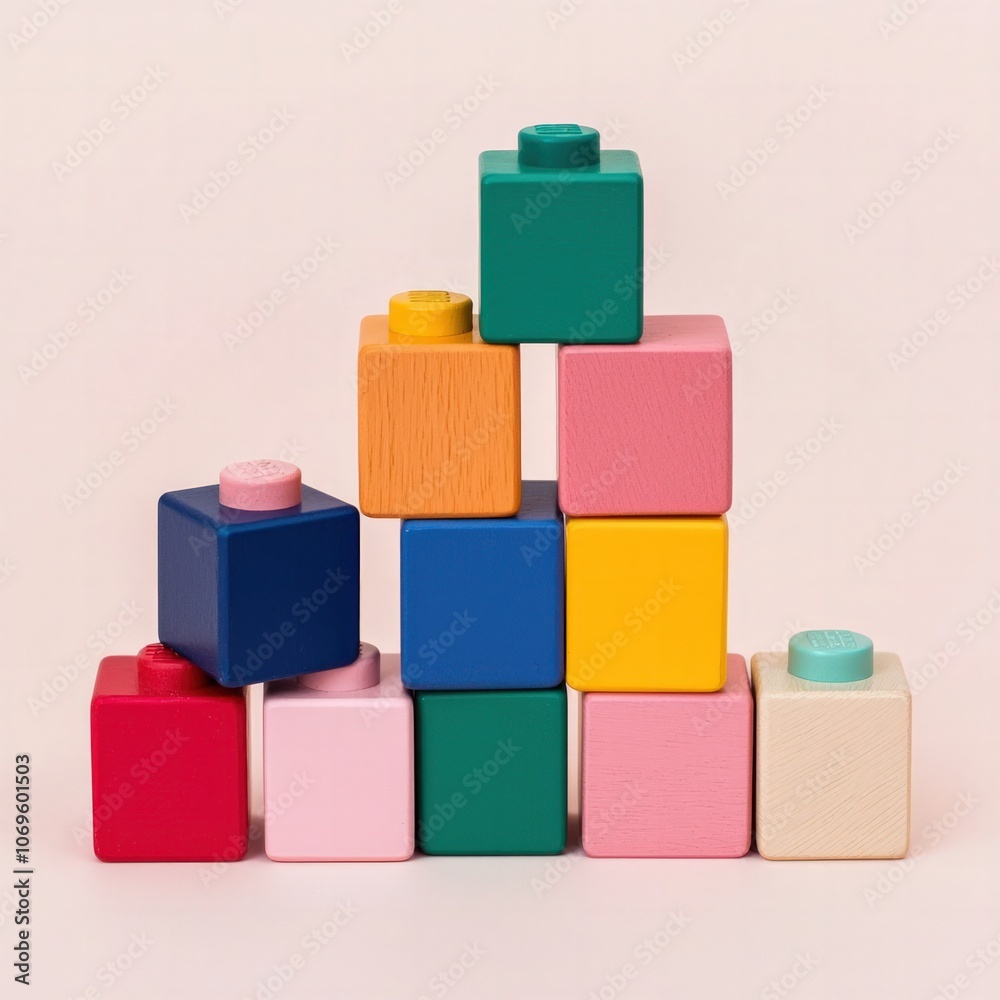 Colorful Building Blocks Inspire Creative Play and Learning Colorful Building Blocks Inspire Creative Play and Learning