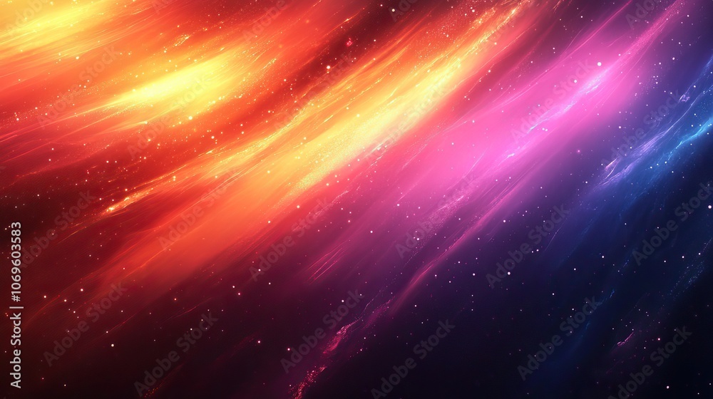 Obraz premium A vibrant abstract gradient background, ideal for use in banners, ads, and presentations.