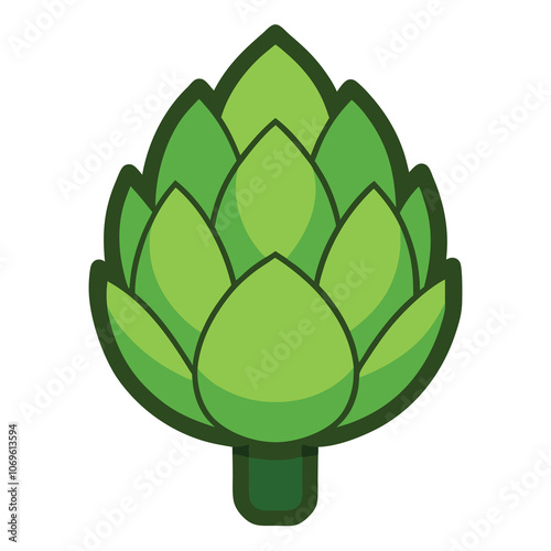 Artichoke vector illustration