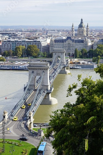 View of Szechenyi Chain Bridge