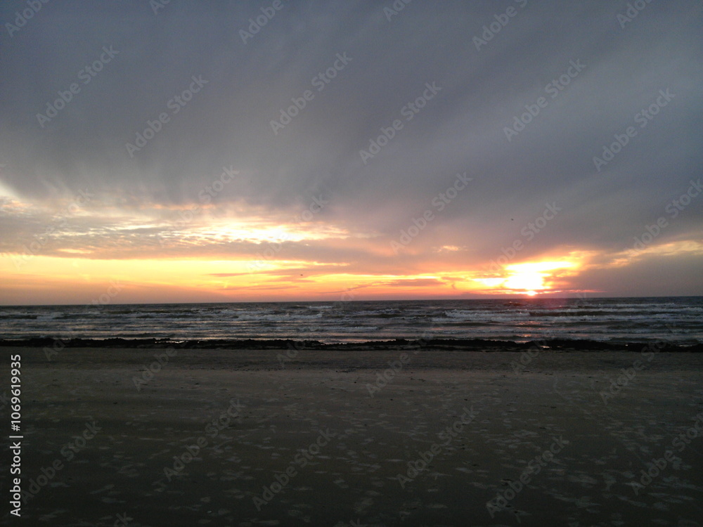 Fototapeta premium beach sunset