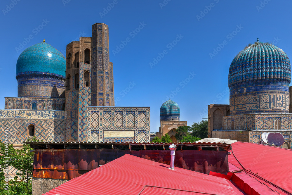 Obraz premium Bibi Khanym Mosque - Samarkand, Uzbekistan