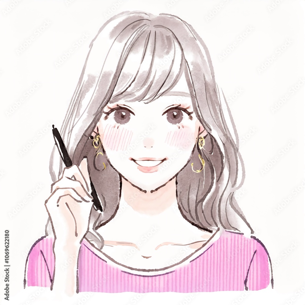 女性・女の子のイラスト素材
女性・女の子のイラスト素材