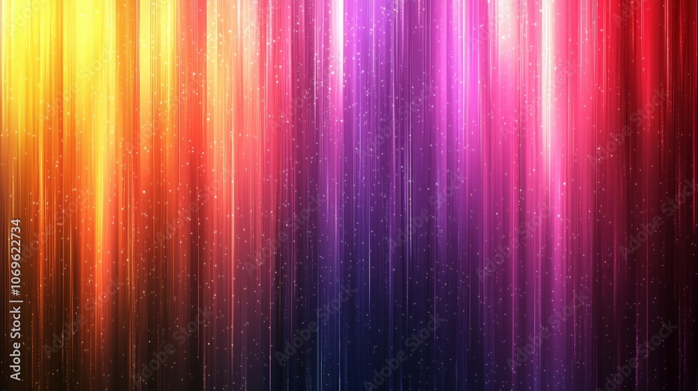 Vibrant Gradient Sunset Background with Colorful Stripes Vibrant Gradient Sunset Background with Colorful Stripes