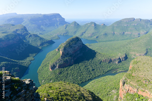 Blyde River Canyon and The Three Rondavels photo