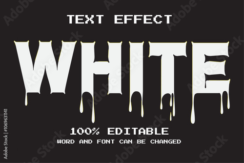text effext and edditable font effect