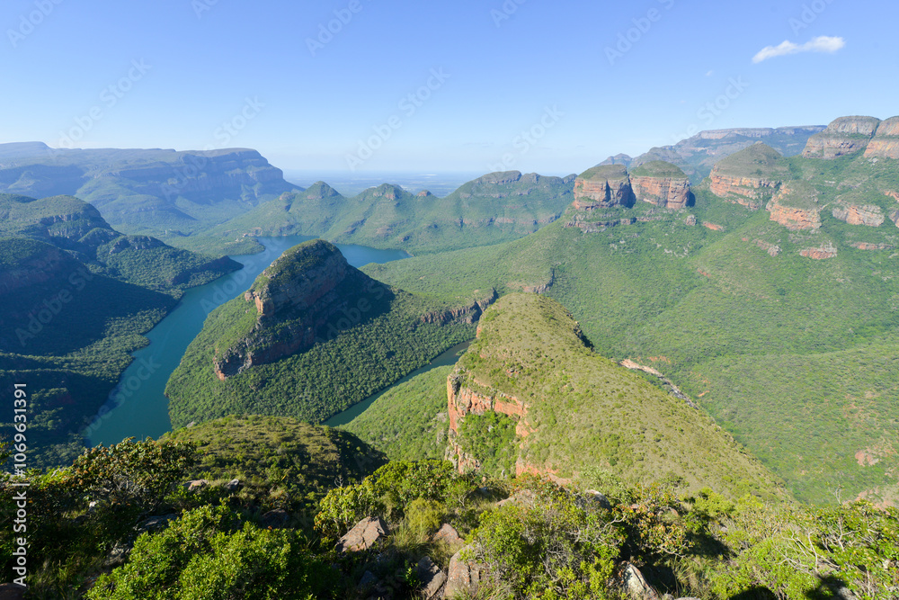 Blyde River Canyon and The Three Rondavels