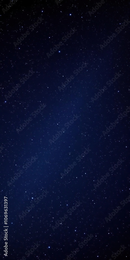 Fototapeta premium A breathtaking view of the starry night sky filled with dazzling stars, nightfall, darkness