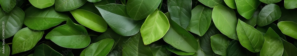 Lush Green Leaves Background for Natural Aesthetics Lush Green Leaves Background for Natural Aesthetics