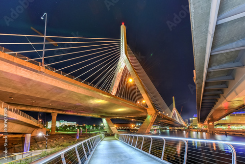 Boston Zakim Bridge photo