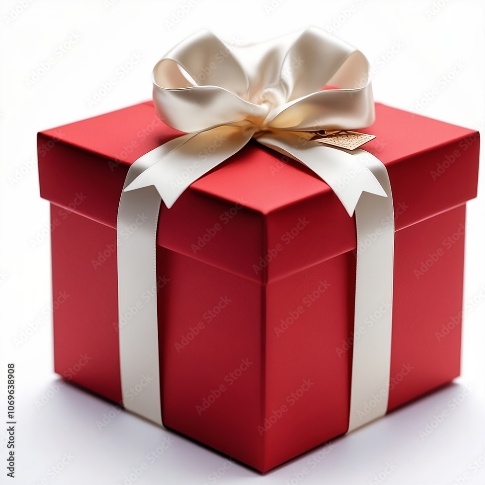 Obraz premium gift box with ribbon