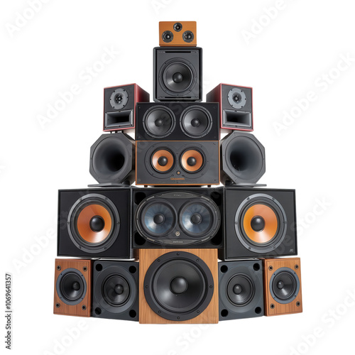 SPEAKERS FOR COMPOSITION OF EVENT FLYERS SHOWS ARTISTS PARTIES