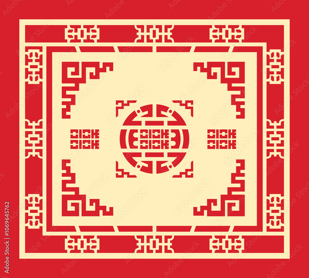 Vietnamese Sedge Mat Pattern