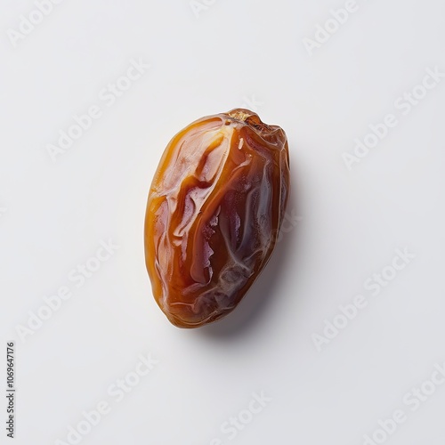 date fruit isolated on white background