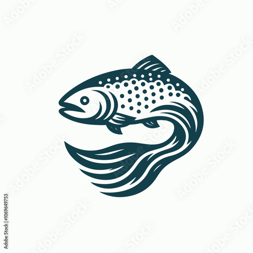 fish logo illustration