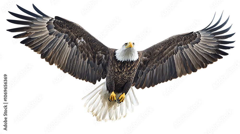 american bald eagle in flight american bald eagle in flight
