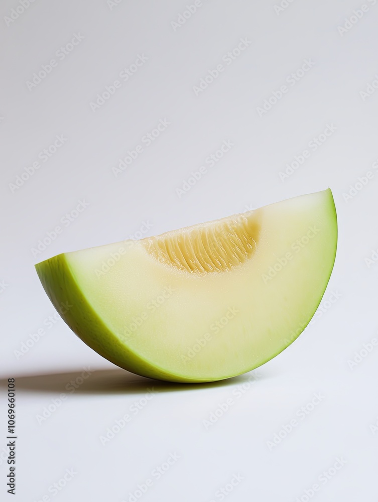 honeydew isolated on white background honeydew isolated on white background