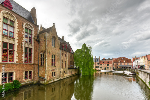 Canals of Bruges, Belgium