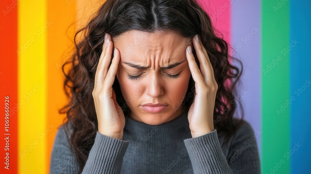 Stressed Woman Business Owner Facing Financial Challenges Worried About Debt and Cash Flo Stressed Woman Business Owner Facing Financial Challenges Worried About Debt and Cash Flo
